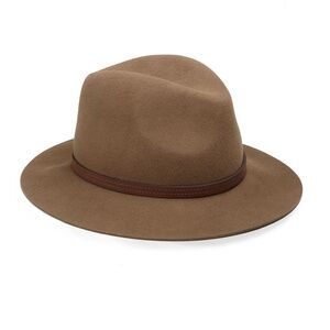 NWT RAG & BONE Floppy Brim Fedora in Pecan